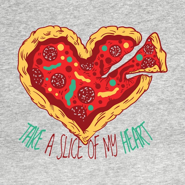 Pizza Heart by LR_Collections